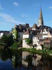 The lovely town of Argenton sur Creuae